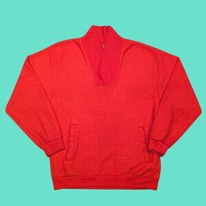 Vintage 1980's Red Sweater by Gabrielle New York Size M